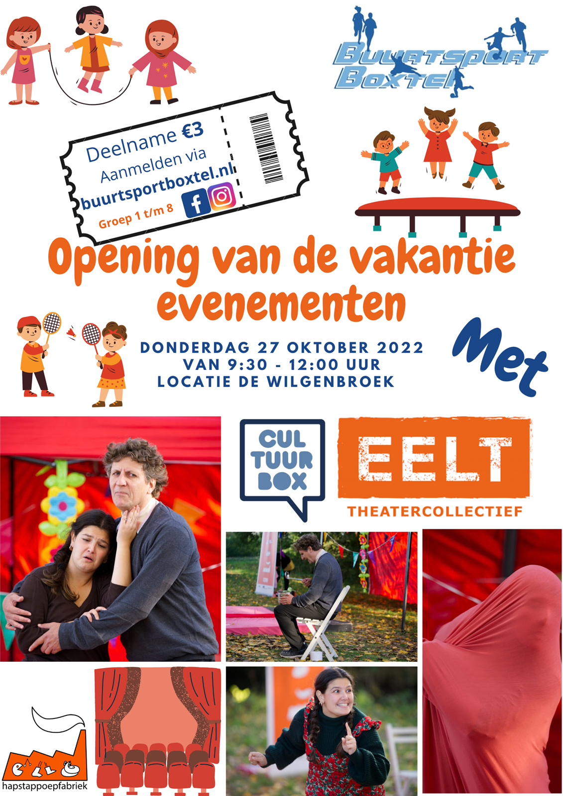 Buurtsport herfstvakantie 2022