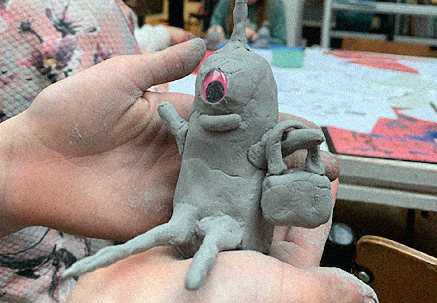 Leonie Verbrugge Karakter kleien