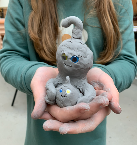 Leonie Verbrugge Karakter kleien