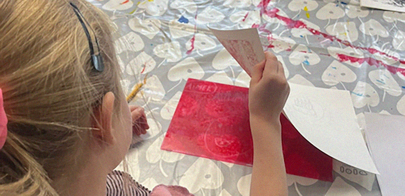 Leonie Verbrugge Monoprinten