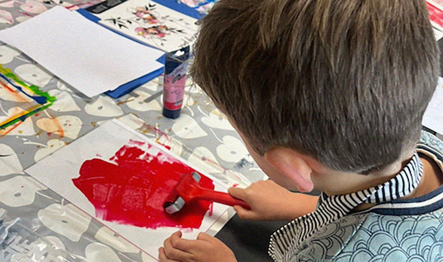 Leonie Verbrugge Monoprinten