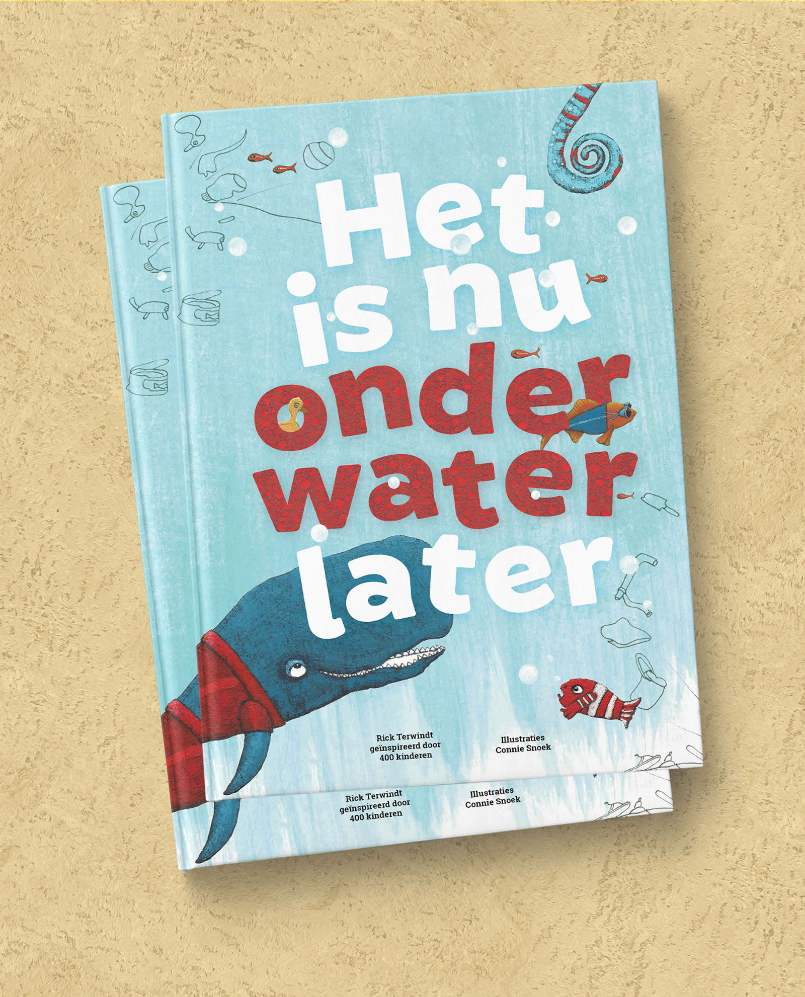 het is nu onderwater later