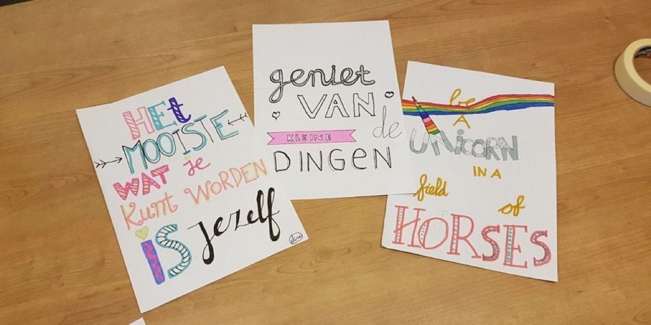 handlettering typografie workshop