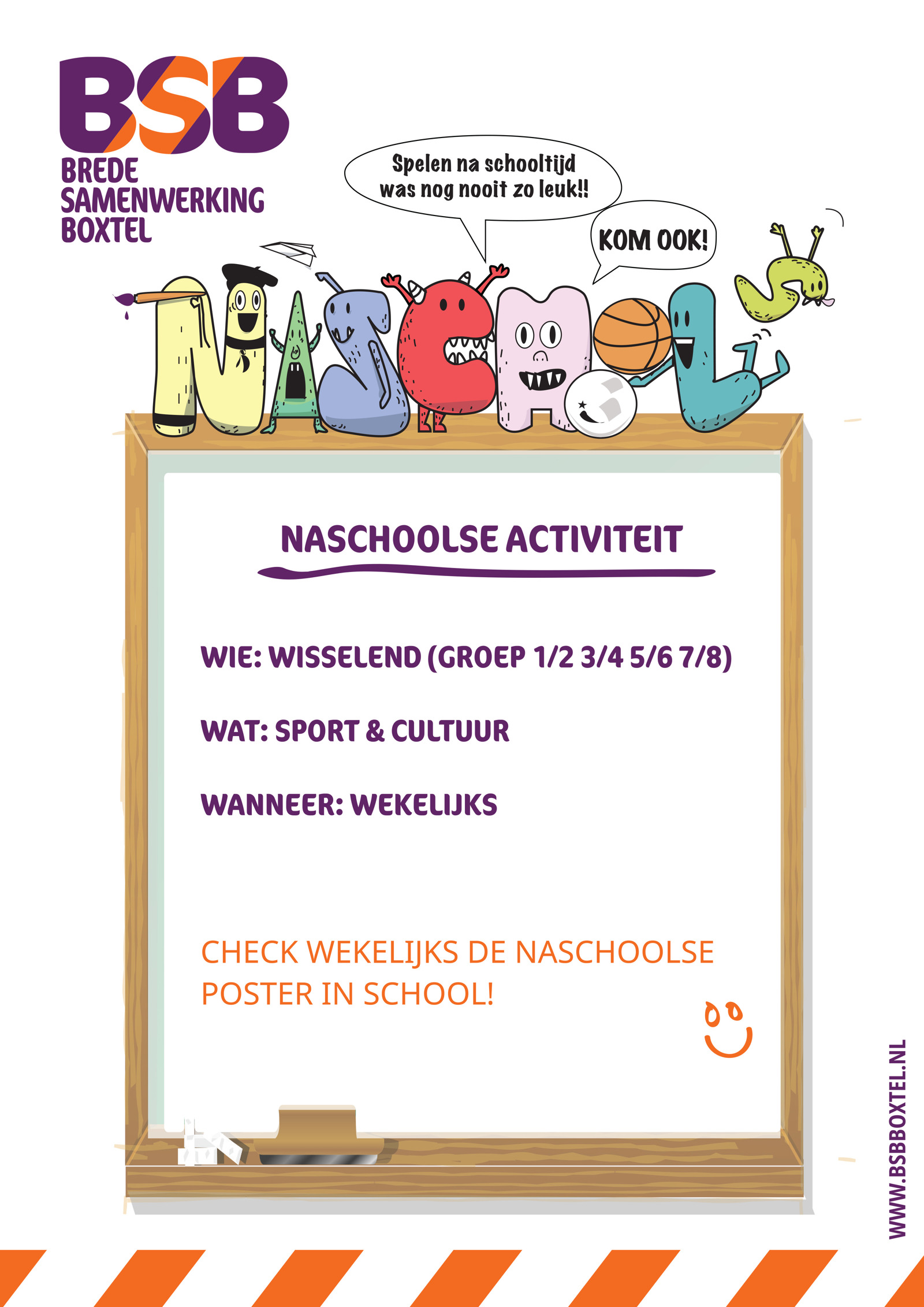 BSB Boxtel Naschoolse activiteit
