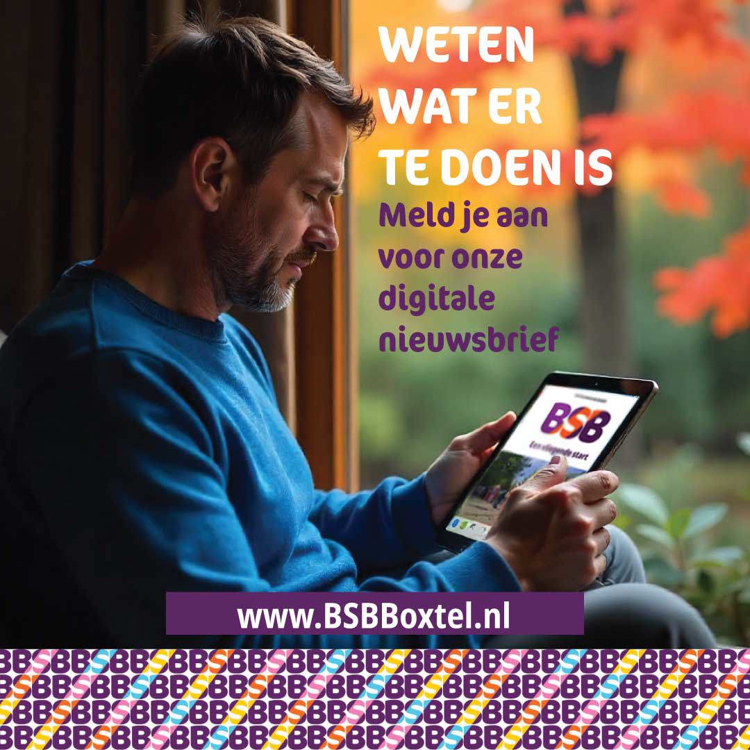 nieuwsbrief aanmelden