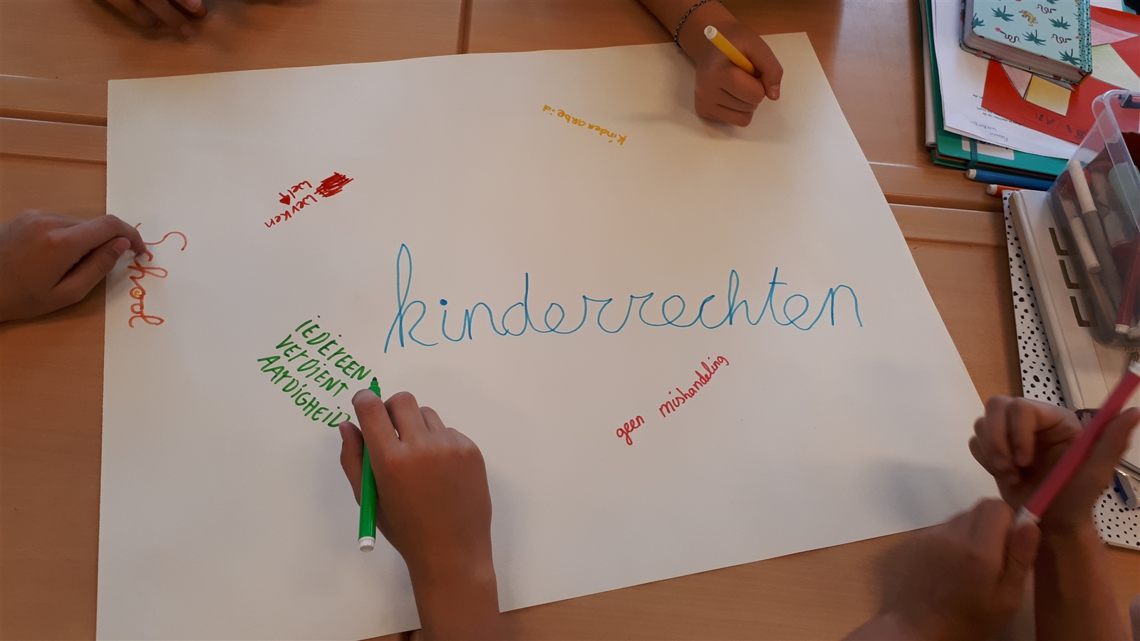 Gastles unicef op Theresiaschool