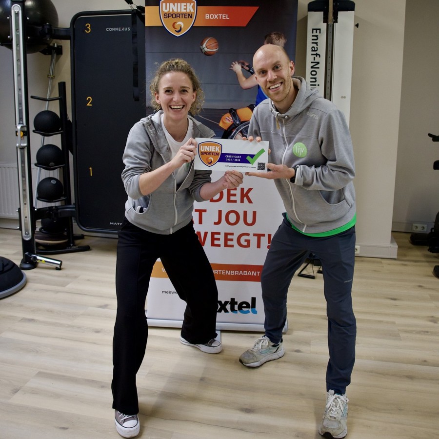 Uniek sporten certificaat